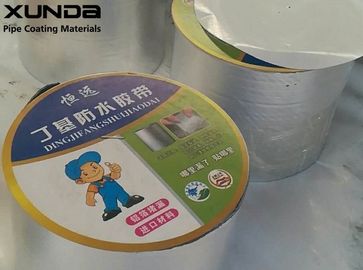 China Fita de piscamento da borracha butílica do alumínio para impermeável fornecedor