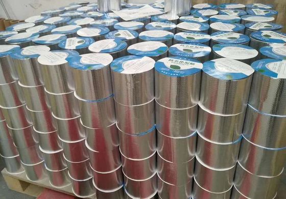 China Folha de alumínio Mesh Butyl Rubber Tape Suitable para a mais baixa temperatura fornecedor